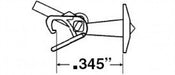 Micro-trains 001 30 014 (1130) N Scale "T" Shank .345" .88cm (Long) Truck Mount Couplers 2 Pairs