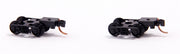 Micro-Trains 1033 (003 02 032) Roller Bearing Truck with Medium Couplers 1 Pair