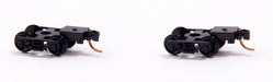 Micro-Trains 1033 (003 02 032) Roller Bearing Truck with Medium Couplers 1 Pair