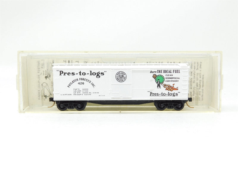 Micro-Trains 42060 N Scale 40' Boxcar Potlatch Lumber 426  - NOS