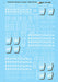 Microscale 87-1204 HO Scale Pennsylvania Railroad 50' Boxcars (1956-1960) Decals