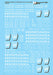 Microscale 87-1205 HO Scale Pennsylvania Railroad 50' Boxcars (1956-1960) Decals