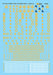 Microscale 87-401 HO Scale B&O and C&O 1970's Hood Unit Diesel Decals