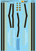 Microscale 87-52 HO Scale Baltimore & Ohio 1950-1960  F-Unit Diesel Decals