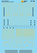 Microscale Decals 87-106 HO Scale Norfolk Western N&W Steam Locomotives (1919-1961)