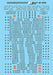 Microscale Decals 87-1078 HO Scale Rock Island RI Streamlined Passenger Cars (1940-1978)