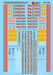 Microscale Decals 87-1102 HO Scale Pullman Heavyweight Sleeper Cars Assigned to Santa Fe