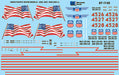 Microscale Decals 87-1145 HO Scale Union Pacific UP SD70M Diesels (2001+)