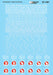 Microscale Decals 87-1261 HO Scale Great Northern GN Steam Locomotives