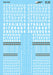 Microscale Decals 87-192 HO Scale Missouri Pacific MP Steam Locomotives
