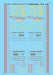 Microscale Decals 87-683 HO Scale Union Pacific UP 40' Express Boxcars (1939-1971)