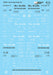 Microscale Decals 87-73 HOn3 Scale Narrow Gauge Rio Grande Freight Cars 1930+