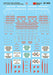 Microscale Decals 87-905 HO Scale Union Pacific CA-1 CA-9 Cabooses (1941-1977)