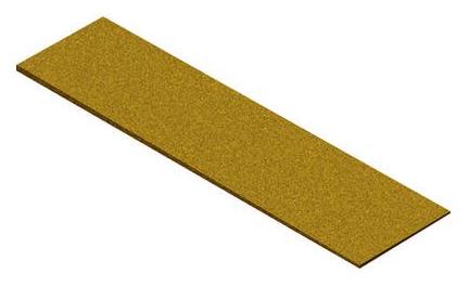 Midwest Products 3020 N Scale Cork Roadbed 10 Sheets