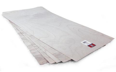 Midwest Products 5240 1/64" x 12" x 24" Birtch Plywood - Single