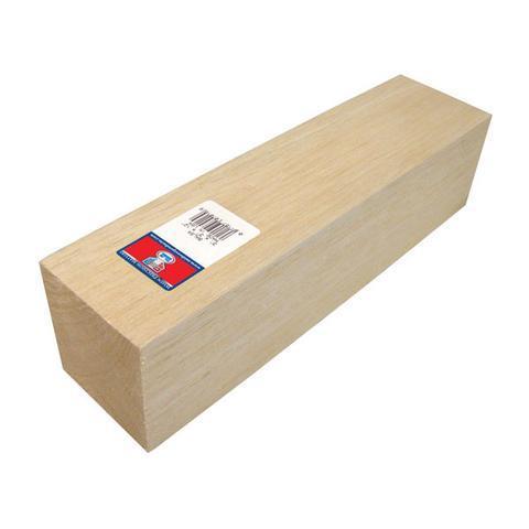 Midwest Products 7016 3" x 3" x 12" Balsa Carving Block