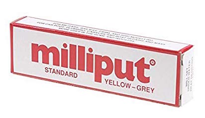 Milliput 1 Standard Yellow-Grey 2-Part Self Hardening Putty — White Rose  Hobbies