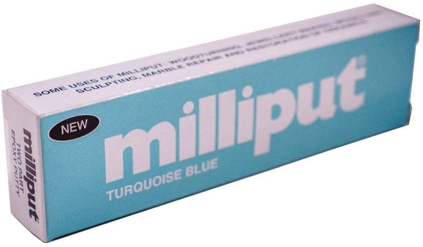 Milliput 6 Turquoise Blue 2 Part Self Hardening Putty