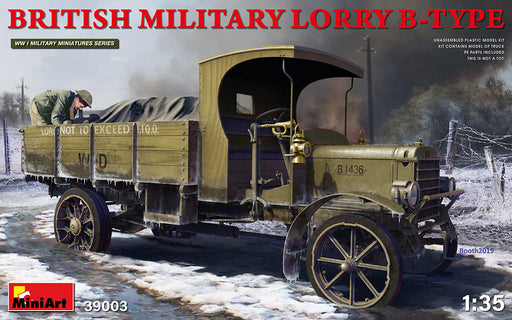 MiniArt 39003 1/35 WWI British Military B-Type Lorry Truck