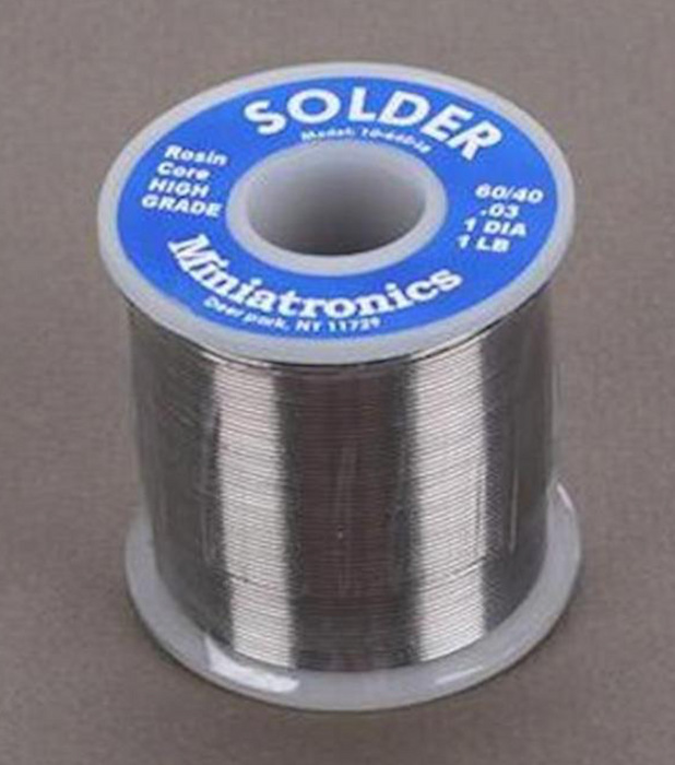 Miniatronics 1064016 60/40 Rosin Core Solder 1LB