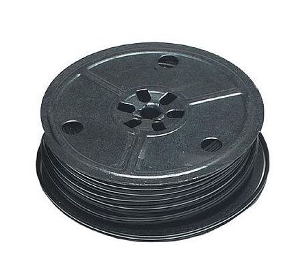 Miniatronics 48-228-25 28 AWG Flat 2 Conductor Miniature Wire Black 25'