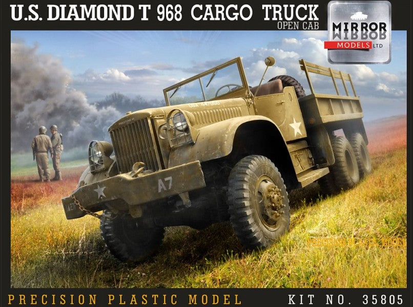 Mirror Models 35805 1/35 US Diamond T 968 Cargo Truck with Open Cab