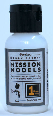 Mission Models MIOMMA-004 Flat Clear Coat Acrylic Paint 1oz