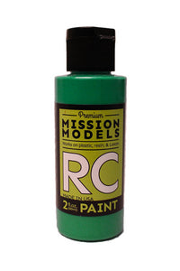 Mission Models MMRC-011 Water-based RC Paint 2oz Aqua Blue