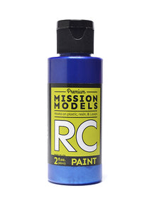 Mission Models MMRC-022 Water-based RC Paint 2oz Pearl Blue