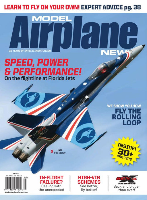 Model Airplane News Magazine July 2022