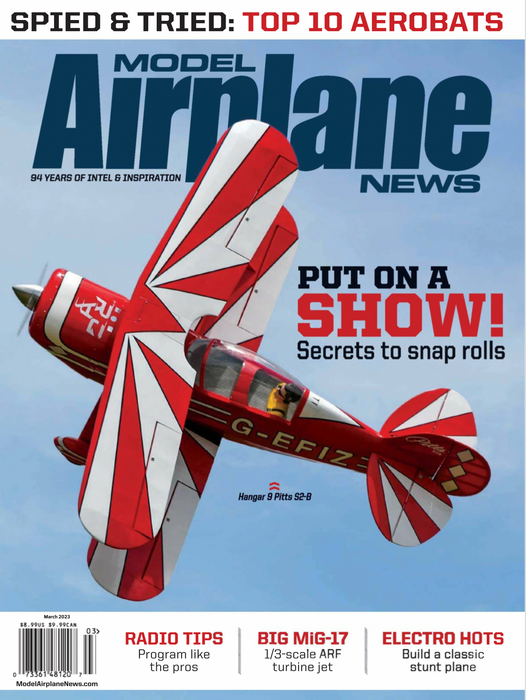 Model Airplane News Magazine March 2023