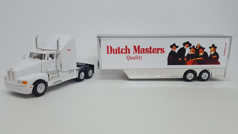 Model Power 21004 HO Scale Long Haul Tractor and Trailer Dutch Masters - NOS