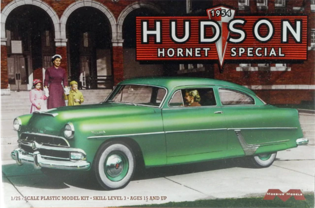 Moebius Models 1214 1/25 1954 Hudson Hornet Special Car