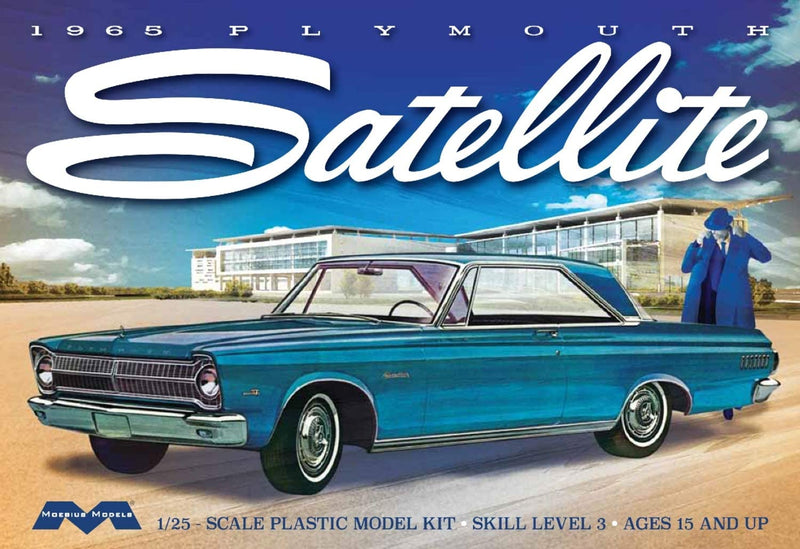 Moebius Models 1215 1/25 1965 Plymouth Satellite Car