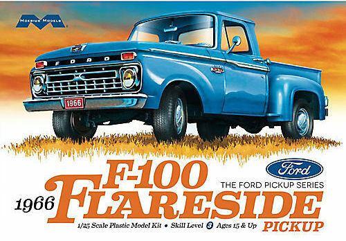 Moebius Models 1232 1/25 Ford F-100 Flareside Pick-up Truck Kit