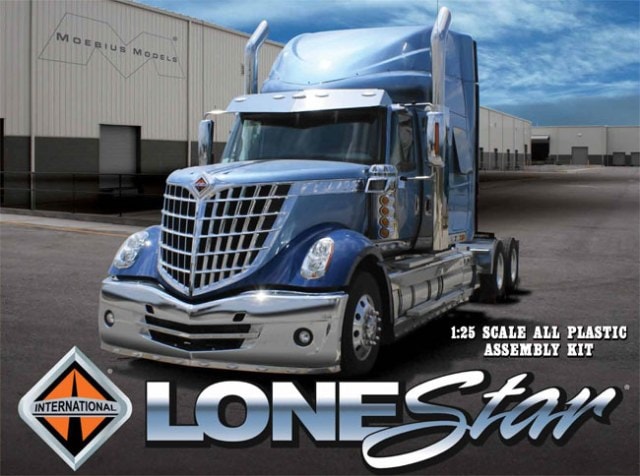 Moebius Models 1300 1/25 International Lonestar Truck Tractor Cab