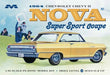 Moebius Models 2320 1/25 1964 Chevrolet Chevy II Nova Super Sport Coupe Kit