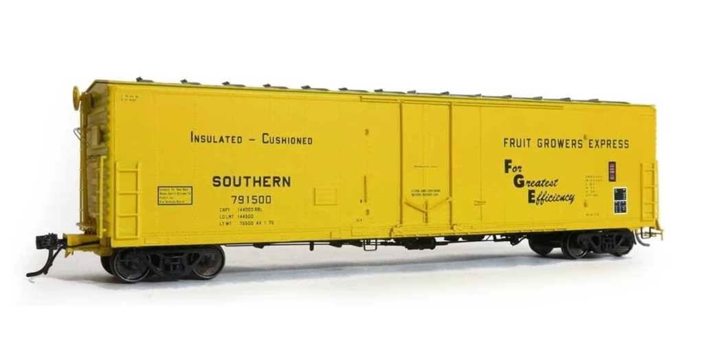 Moloco 33054-02 HO Scale FGE 50' RBL Boxcar Southern Repaint 791510