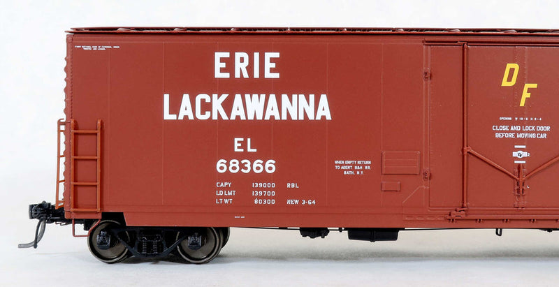 Moloco Trains 11021 HO Scale GA 50' RBL Erie Lackawanna EL