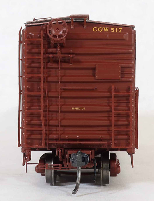 Moloco Trains 13010 HO Scale GA 50' RBL Boxcar Chicago Great Western CGW 517
