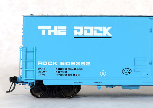 Moloco Trains 13066 HO Scale GA 50' RBL Boxcar Rock Island "Rock"