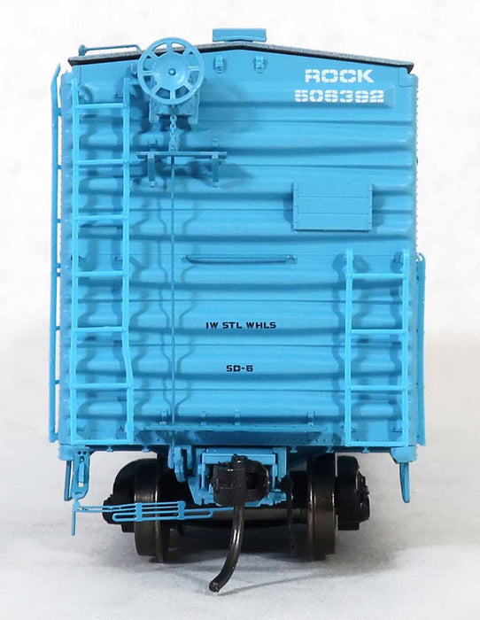 Moloco Trains 13066 HO Scale GA 50' RBL Boxcar Rock Island "Rock"