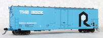 Moloco Trains 13066 HO Scale GA 50' RBL Boxcar Rock Island "Rock"