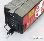 Moloco Trains 21001 HO Scale Topeka Built Bx-94 50' XMLI 10'0" Offset Door Boxcar Santa Fe ATSF