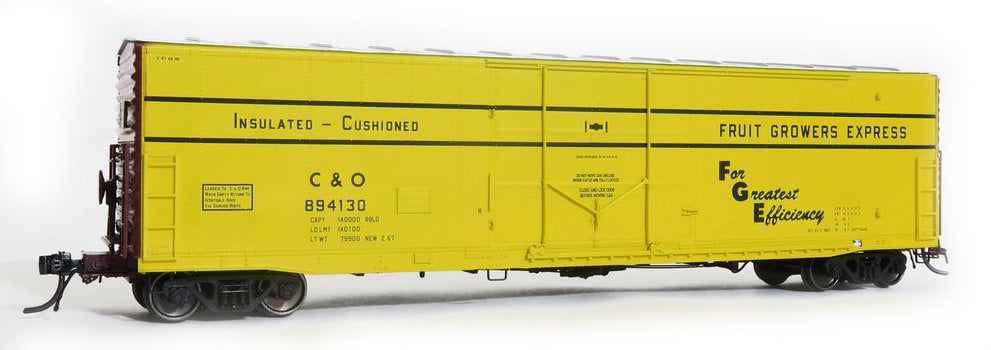 Moloco Trains 42004-01 HO Scale FGE 50' RBL Chesapeake & Ohio Builders Scheme C&O 894130