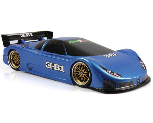 Mon-Tech MB-007-005-new E-B1 190mm Clear Body for 1/10 GT Cars