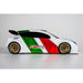 Mon-Tech MB-021-016 Mito Pista 190mm Clear Body