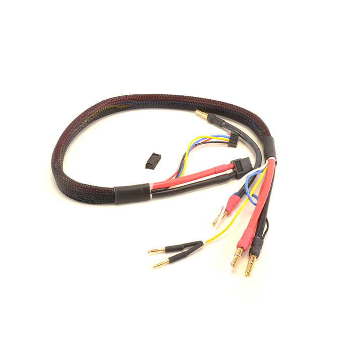 Monkey King RC MK5512XT XT60 Charge Leads (2x2S) to 4/5mm Stepped Bullets