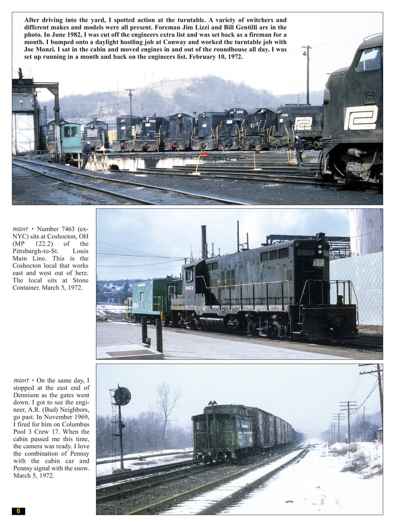 Morning Sun 1737 Penn Central and Conrail Trackside with Engineer Chip Syme