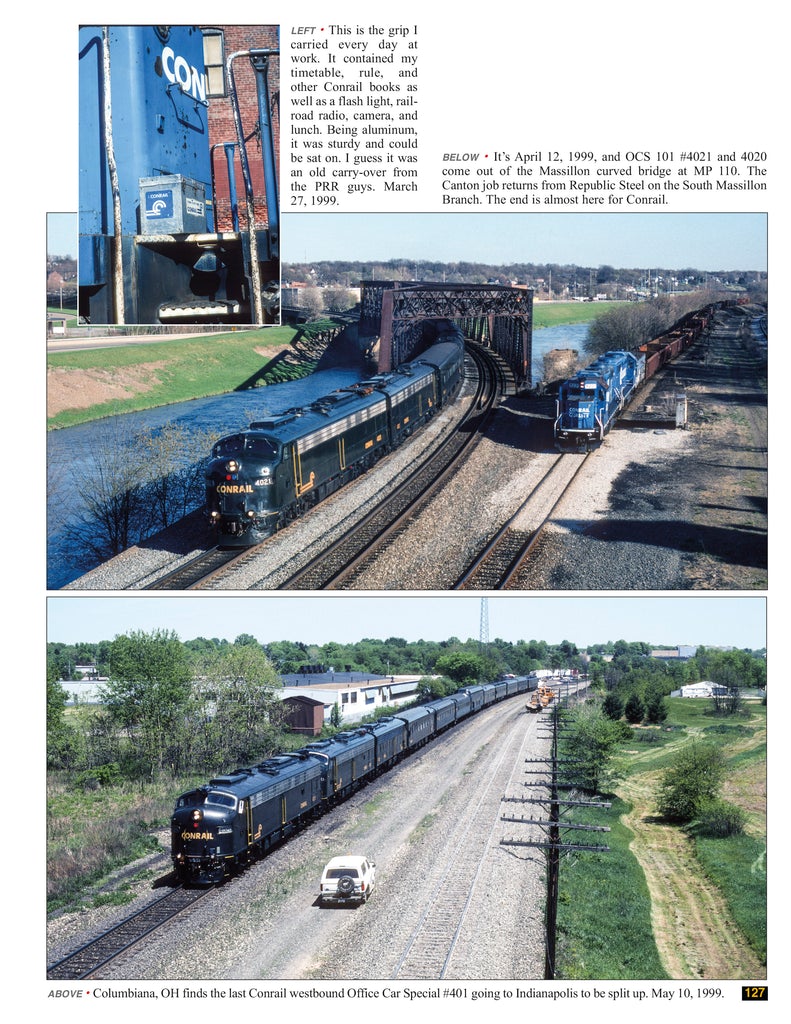 Morning Sun 1737 Penn Central and Conrail Trackside with Engineer Chip Syme